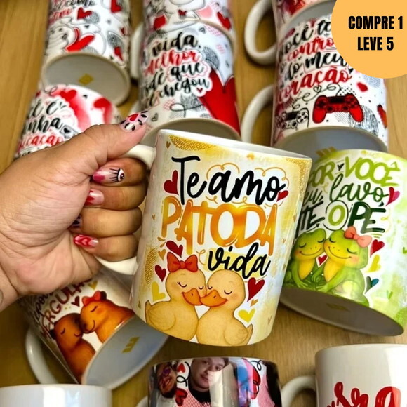 Arquivo Digital Arte para Canecas Dia dos Namorados -3850