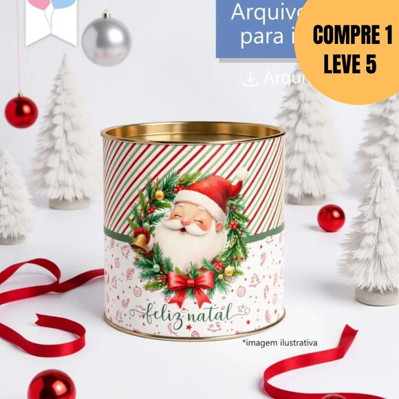Arquivo Digital Arte para Tubolata Natal -5518