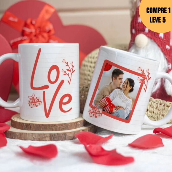 Arquivo Digital Artes para Caneca Dia dos Namorados - 3418
