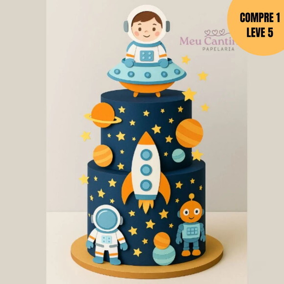 Arquivo Digital Astronauta Topo de Bolo -4498