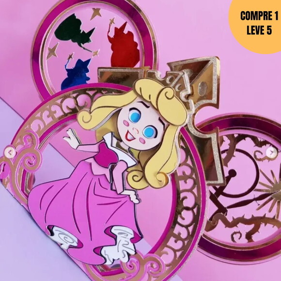 Arquivo Digital Aurora Princesa Topo de Bolo -3854