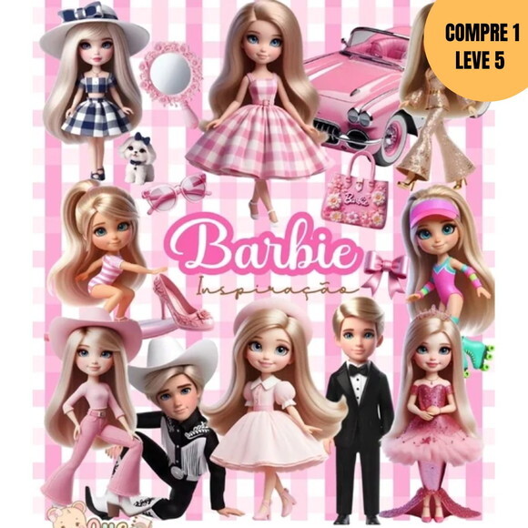 Arquivo Digital Barbie Inspiração Kit Digital -4333