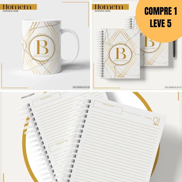 Arquivo Digital Basic Gold Coleção Homem 2026 -4773