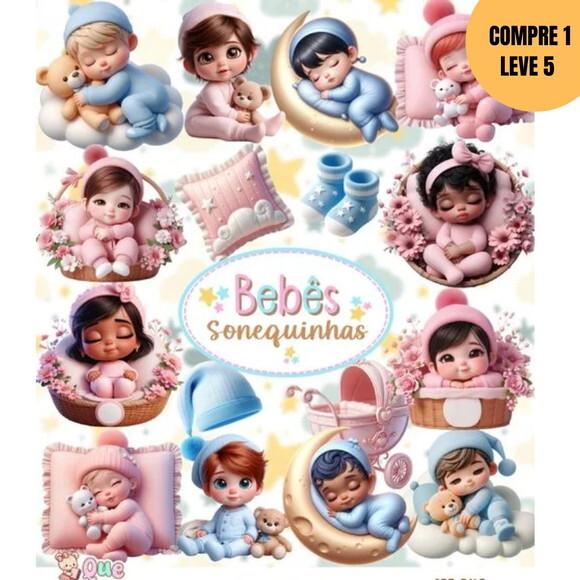 Arquivo Digital Bebês Sonequinhas Kit Digital -4334