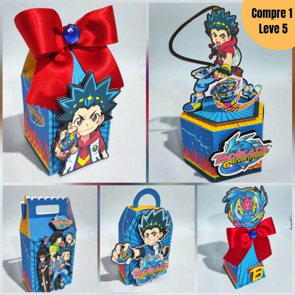 Arquivo Digital Beyblade Kit Festa Pronta -1032