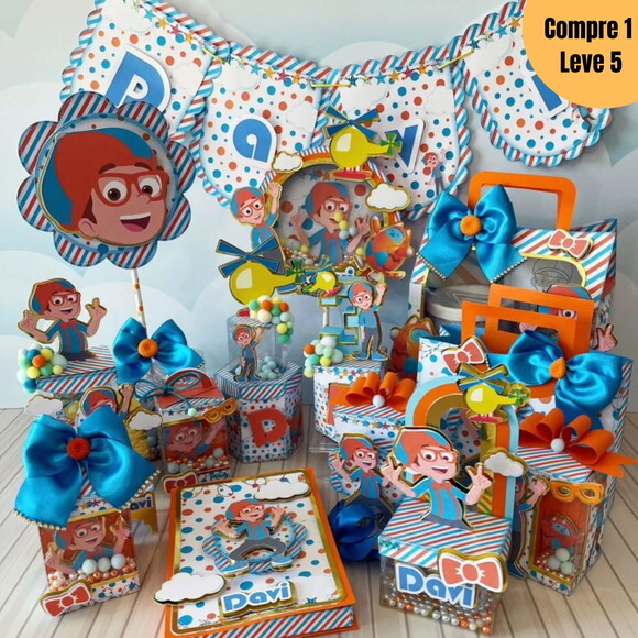 Arquivo Digital Blippi Kit Festa Pronta -1192