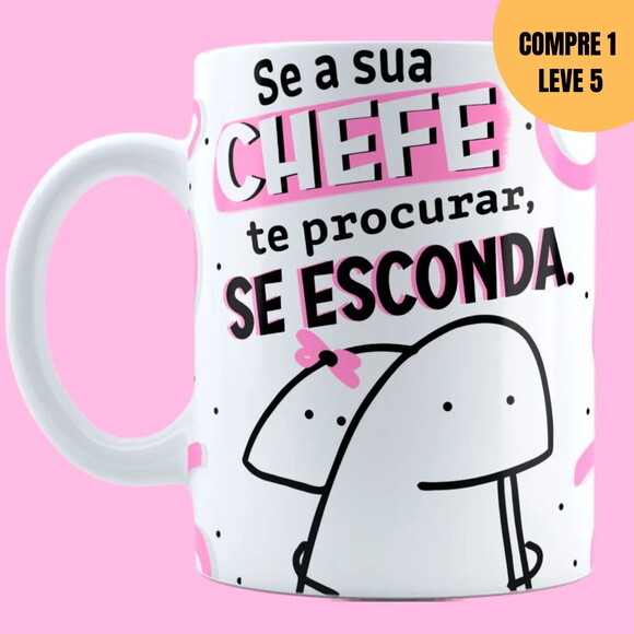 Arquivo Digital Boa Funcionária Arte para Caneca -1976