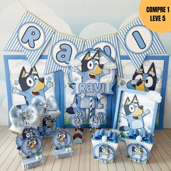 Arquivo Digital Bluey Kit Festa Pronta -3814