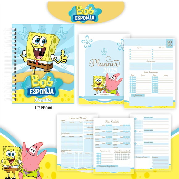 Arquivo Digital Bob Esponja Capas e Miolos 2025 - 171