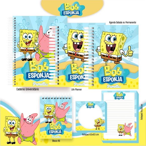 Arquivo Digital Bob Esponja Capas e Miolos 2025 - 171