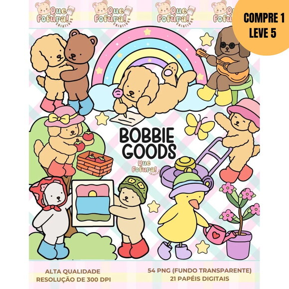 Arquivo Digital Bobbie Goods Kit Digital -4316