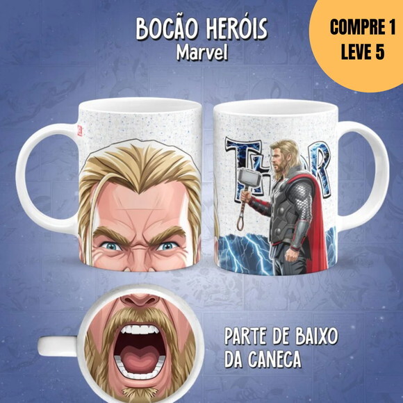 Arquivo Digital Bocão Heróis Marvel -6187