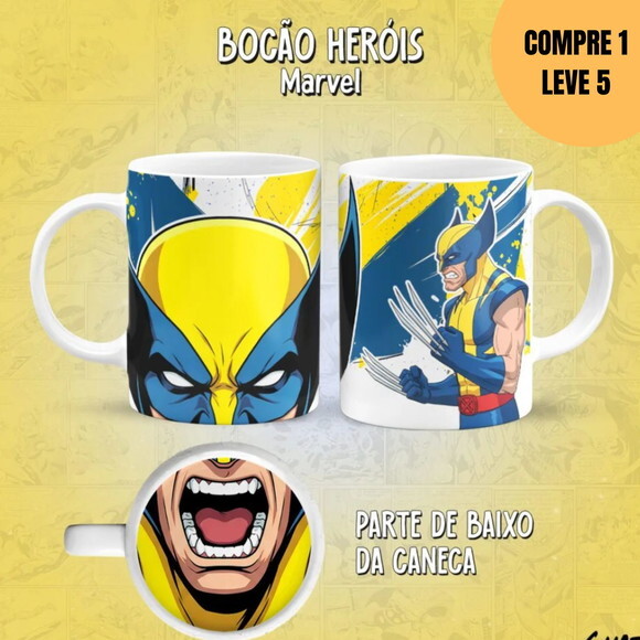 Arquivo Digital Bocão Heróis Marvel -6187
