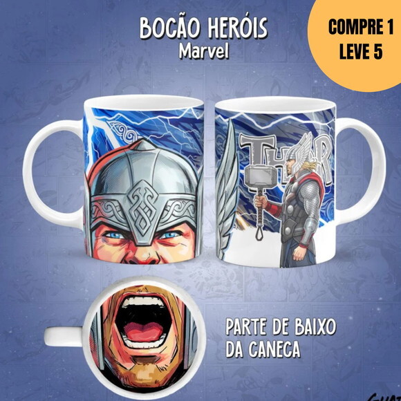 Arquivo Digital Bocão Heróis Marvel -6187
