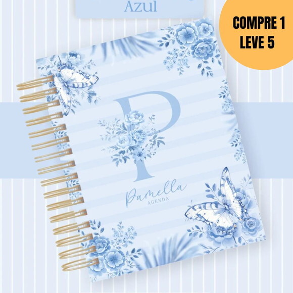 Arquivo Digital Borboleta Azul Agenda 2026 -5020