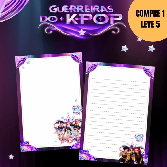 Arquivo Digital Box Guerreiras do K-pop Escolar 2026 -4906