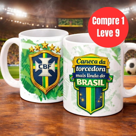 Arquivo Digital Brasil Arte Avulsa Caneca -6924