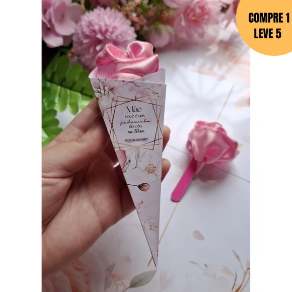 Arquivo Digital Buquê de Rosa Dia das Mães -3180
