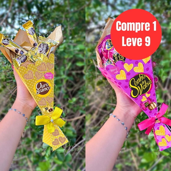 Arquivo Digital Buquê Personalizado Bombons -6956