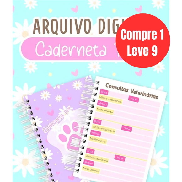 Arquivo Digital Caderneta Pet -6796