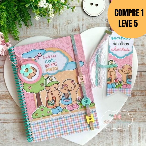 Arquivo Digital Caderno A5 Bobbie Goods -5345