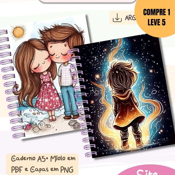 Arquivo Digital Caderno A5 Doodle Legião Urbana -1639