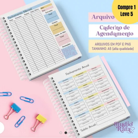 Arquivo Digital Caderno Candy Agenda 2025 - 357