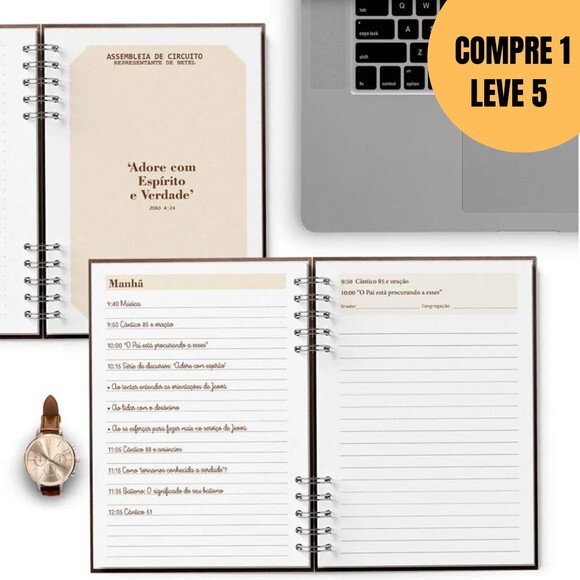 Arquivo Digital Caderno Assembleias 2025 e 2026 com Tema
