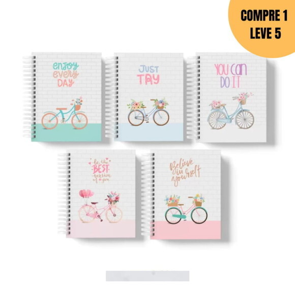 Arquivo Digital Caderno Coleção Bike -1448