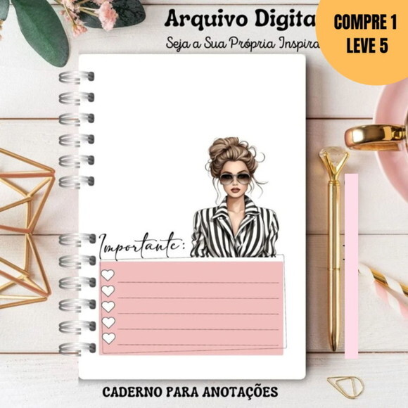 Arquivo Digital Caderno de Anotações -2375