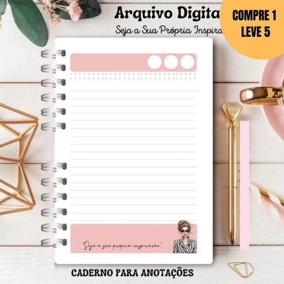 Arquivo Digital Caderno de Anotações -2375