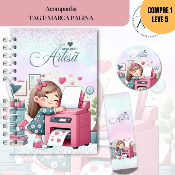 Arquivo Digital Caderno de Pedidos Artesã -4028