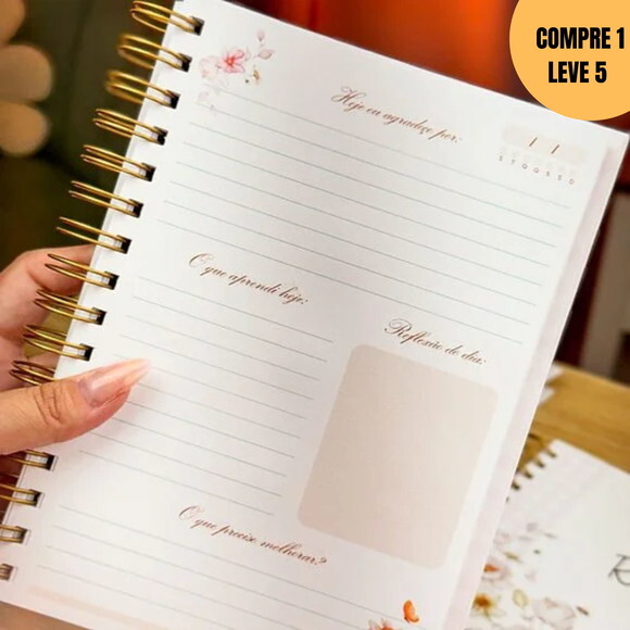 Arquivo Digital Caderno de Gratidão Floral -3037