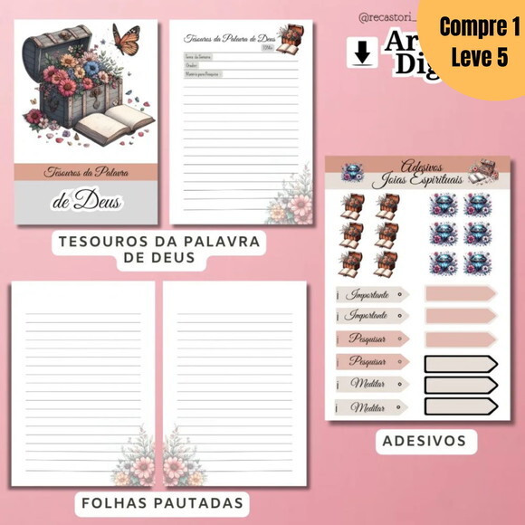 Arquivo Digital Caderno de Pesquisa Joias Espirituais -1369