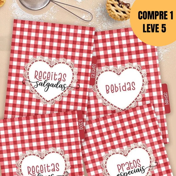 Arquivo Digital Caderno de Receitas Doce Amor -5338