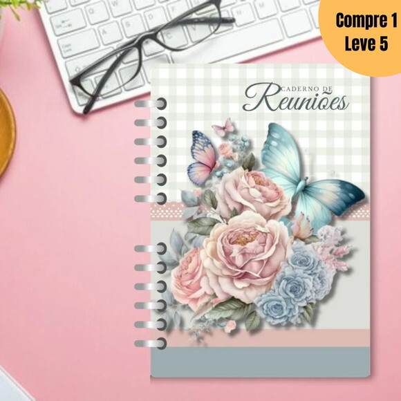 Arquivo Digital Caderno de Reuniões Feminino -1380