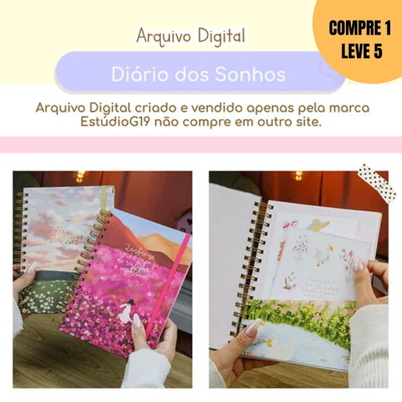 Arquivo Digital Caderno de Sonhos e Realizações -2059