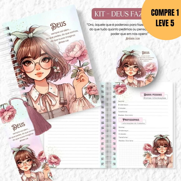 Arquivo Digital Caderno Deus Faz Além Caderno Deus -5826