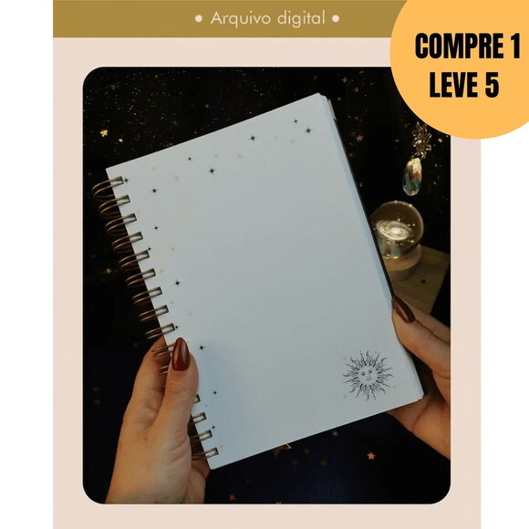 Arquivo Digital Caderno e Bloquinho Wire-o Astros -5464