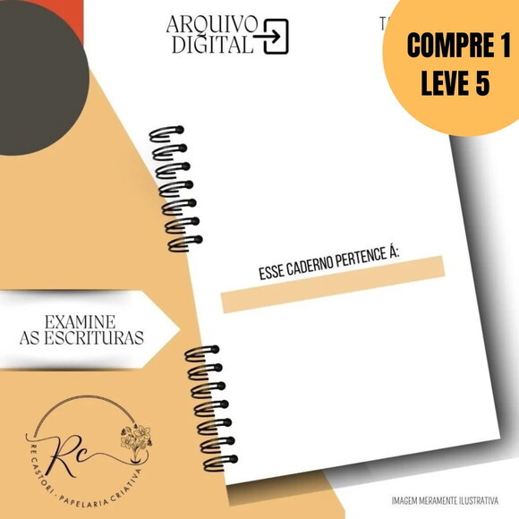 Arquivo Digital Caderno Examine as Escrituras -5499