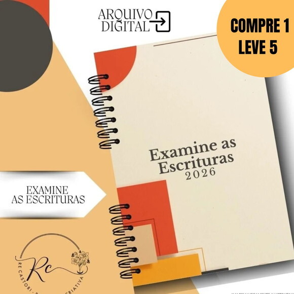 Arquivo Digital Caderno Examine as Escrituras -5499