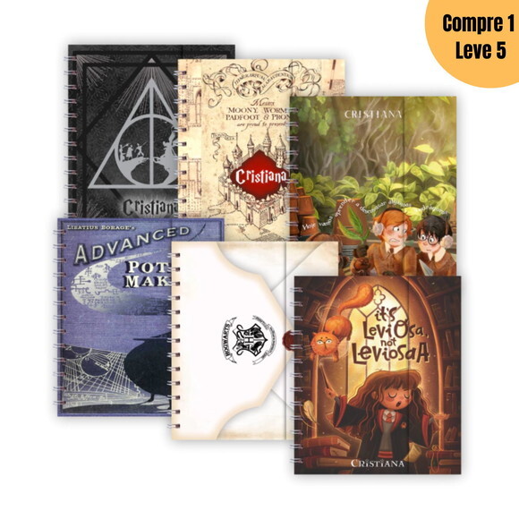 Arquivo Digital Caderno Mágico Feitiços -1321