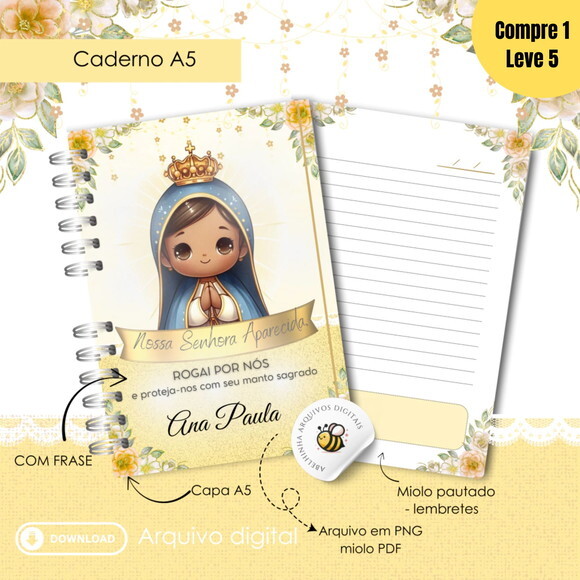 Arquivo Digital Caderno N.s. Aparecida -530