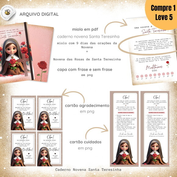 Arquivo Digital Caderno Novena Santa Teresinha -1249