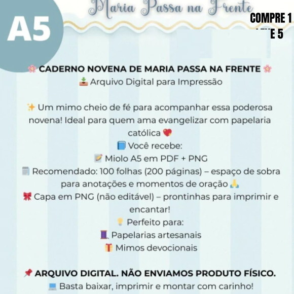 Arquivo Digital Caderno Novena Maria -3040