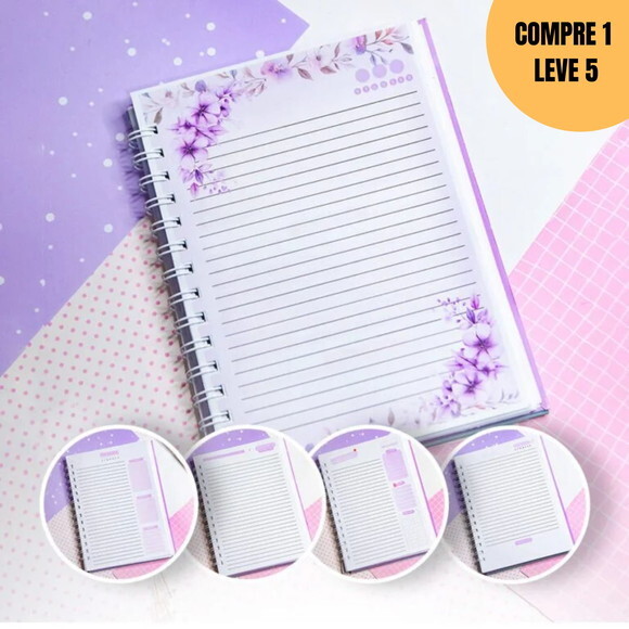 Arquivo Digital Cadernos Editáveis no Canva -2380