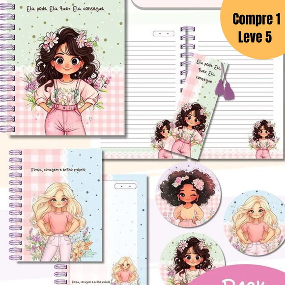 Arquivo Digital Cadernos Mulher Empoderadas -1803