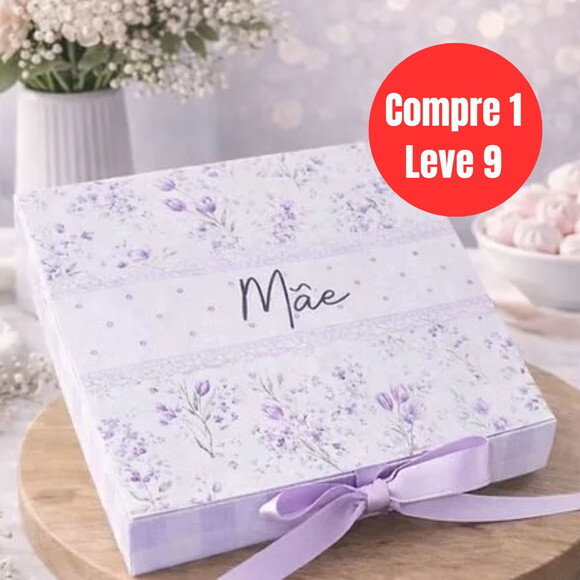 Arquivo Digital Caixa Bis com Foto Dia das Mães -6816