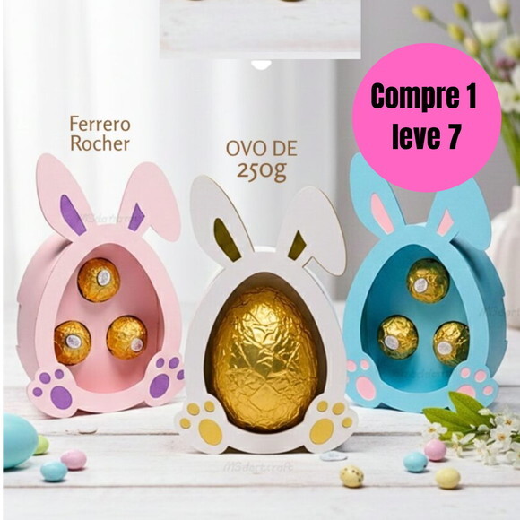 Arquivo Digital Caixa Coelho Páscoa Surpresas -6502