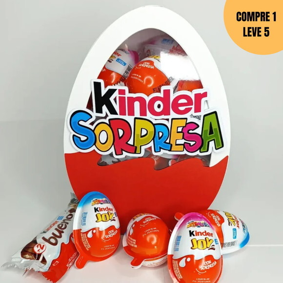 Arquivo Digital Caixa Kinder Egg Surprise Box -2757